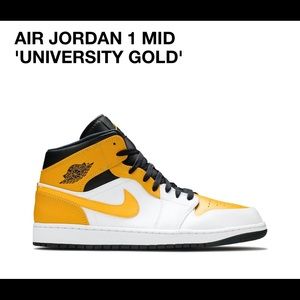 Jordan’s 1s University Gold